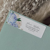 Classic Blush Pink Pre-Addressed Return Label