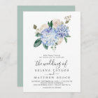 Elegant Blue Hydrangea | White The Wedding Of