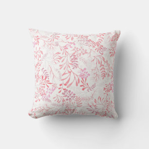 Elegant Blue Hydrangeas Throw Pillow