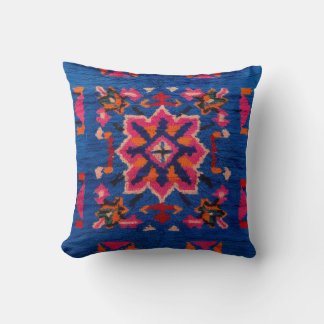 Elegant Blue Kilim Decorative Pillows: A Sophistic Throw Pillow