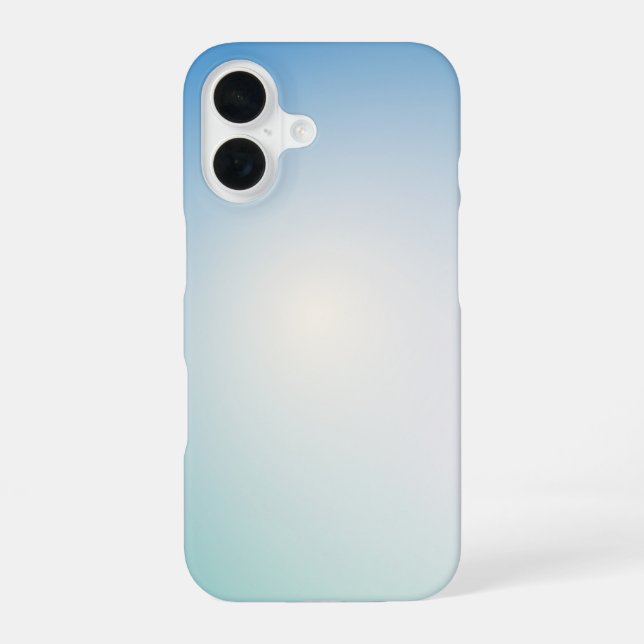  Elegant Blue leather iPhone Case (Back)