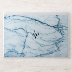 Elegant Blue Marble HP Laptop Skin