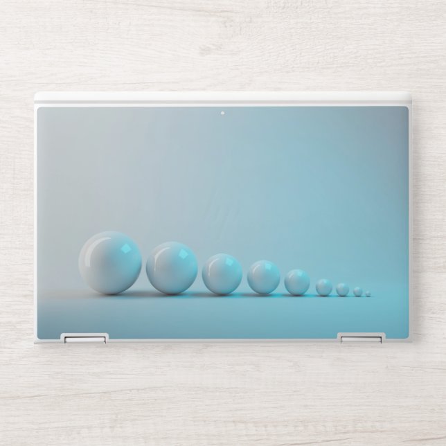 Elegant Blue Marble Skin (Front)