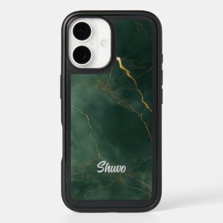 Elegant blue marble stone Case