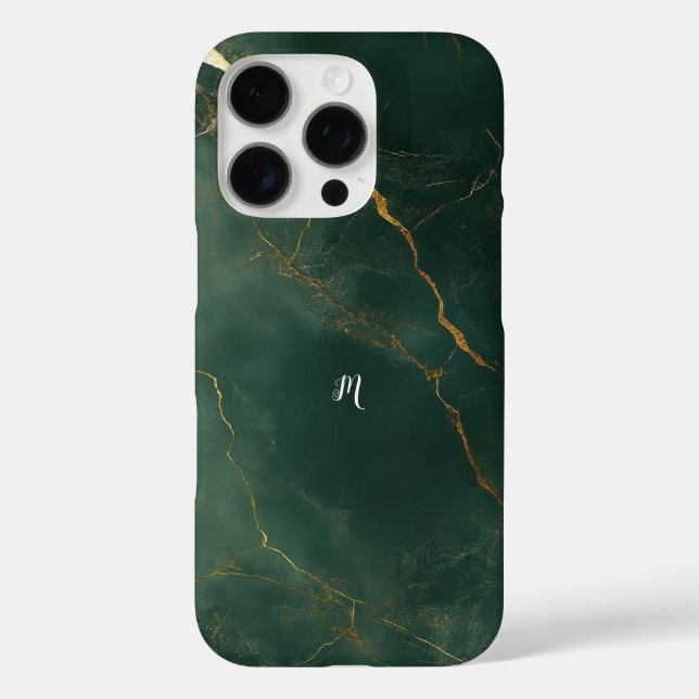 Elegant blue marble stone iPhone / iPad case (Back)