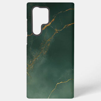 Elegant blue marble stone Phone Case
