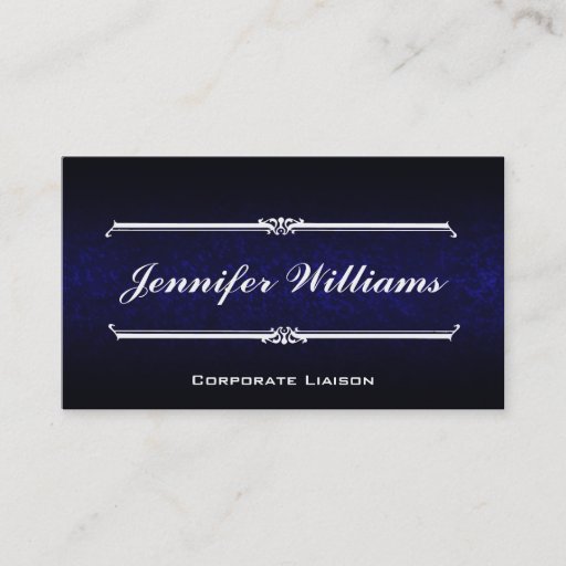 Customizable Elegant Blue Modern Professional Business Cards
