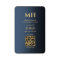 Elegant Blue Monogram Professional Modern 