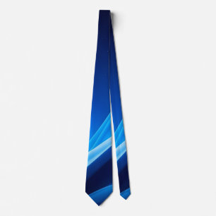 Elegant blue neck tie