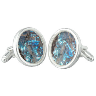 Elegant Blue Ocean  Cufflinks