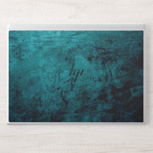 Elegant  Blue Ocean water Ripples texture marble HP Laptop Skin