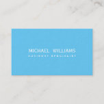 Elegant Blue Professional Celestial Heavy Swimming Business Card at Zazzle