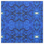 Elegant blue roses blue flowers blue floral fabric