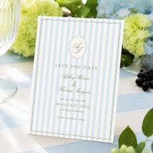Elegant Blue & Sage Wedding