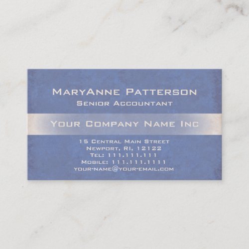 Elegant Blue Shimmer Textured Italian Corporate Business Card Templates