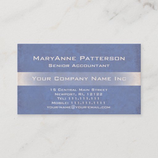Customizable Elegant Blue Shimmer Textured Italian Corporate Business Card Templates