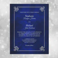 Silver Name Plate Wedding Signature Picture Frame, Zazzle