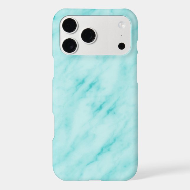Elegant Blue Stone Marble Pattern Case-Mate iPhone Case (Back)