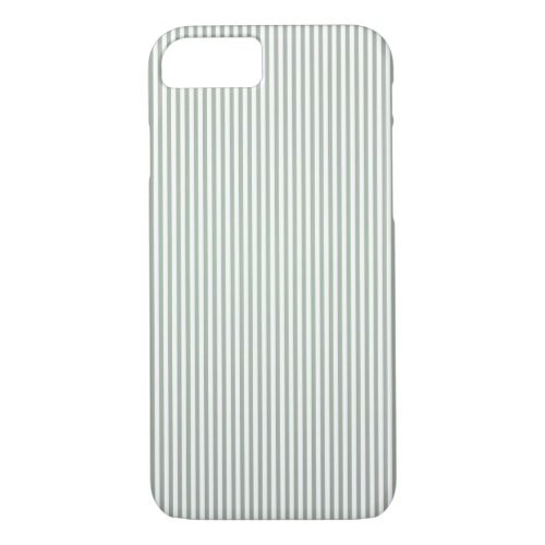 Elegant Blue Striped Pattern iPhone 87 Case