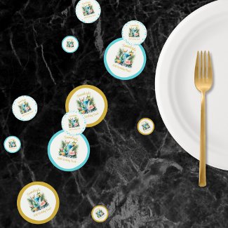Elegant Blueberry Brunch 30th Birthday Celebration