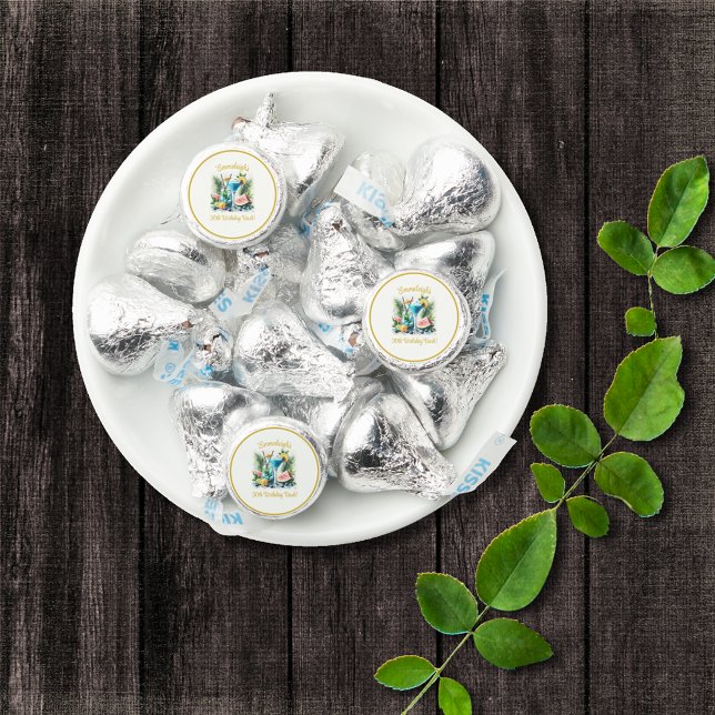 Elegant Blueberry Brunch 30th Birthday Celebration Hershey®'s Kisses® (Creator Uploaded)