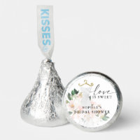 Elegant Blush Floral Dress Bridal Shower Favors