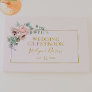 Elegant Blush Floral | Pastel Wedding Guest Book