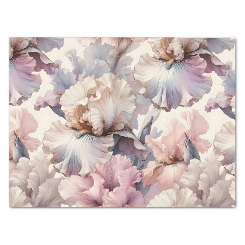 Elegant Blush Floral Unique Romantic Modern Cute Tissue Paper