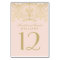 Elegant Blush Gold Vintage Glamour Monogram