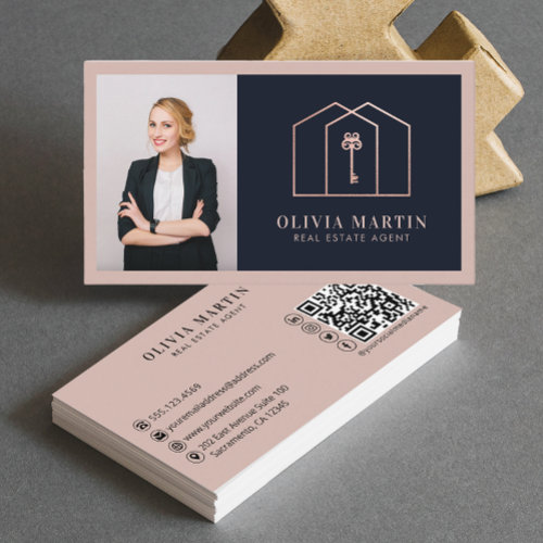 Shop Real Estate Agent Business Cards