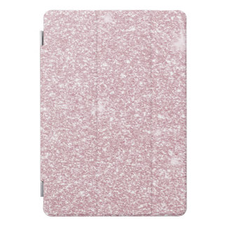 Elegant blush pink abstract trendy girly glitter iPad pro cover