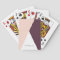 Elegant blush pink & burgundy geometric triangles