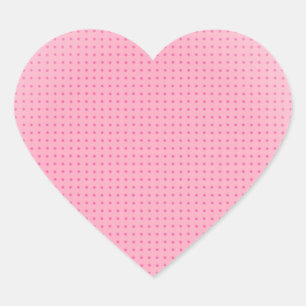 Elegant Blush Pink Color Custom Blank Template Heart Sticker