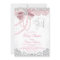 Elegant Blush Pink Diamond Pearl Girly Baby Shower