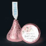 Elegant Blush pink floral bridal shower Hershey®'s Kisses®<br><div class="desc">Elegant Blush pink floral bridal shower Hershey®'s Kisses® 
Matching items available.</div>
