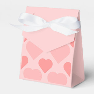 Elegant Blush pink little hearts pattern Favor Box
