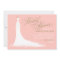 Elegant Blush Pink Wedding Gown Bridal Shower