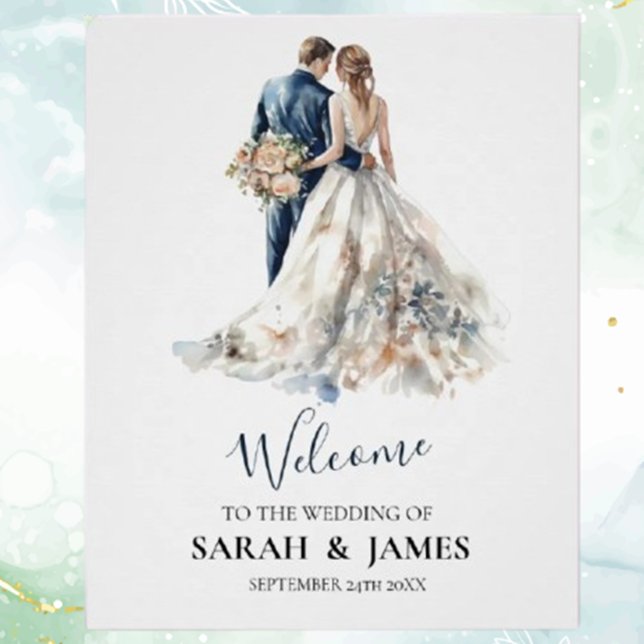 Elegant Blush Wedding House Flag (Enhance your special day with an elegant blush wedding house flag. )