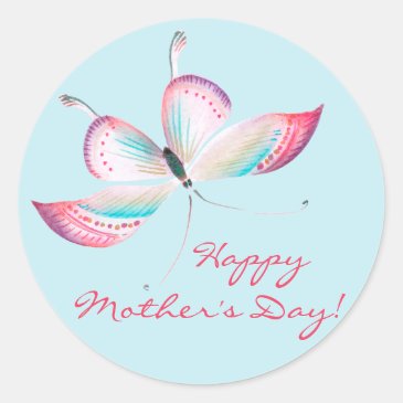 Elegant Bohemian Butterfly Happy Mother's Day