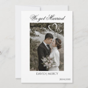 Elegant Boho Announcement