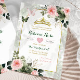 Quinceanera Rustic Floral 15th Birthday Invitation