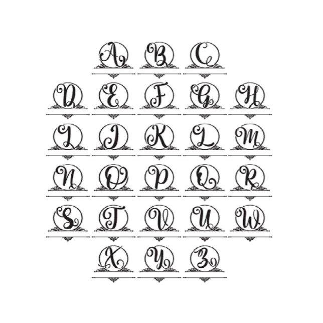 Elegant Boho Botanical Custom Monogram Wedding  Foil Guest Book (All 26 Letters Available!  Click "personalize" to access!)