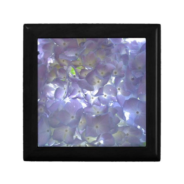 Elegant boho dusty light purple florals flowers  gift box (Front)