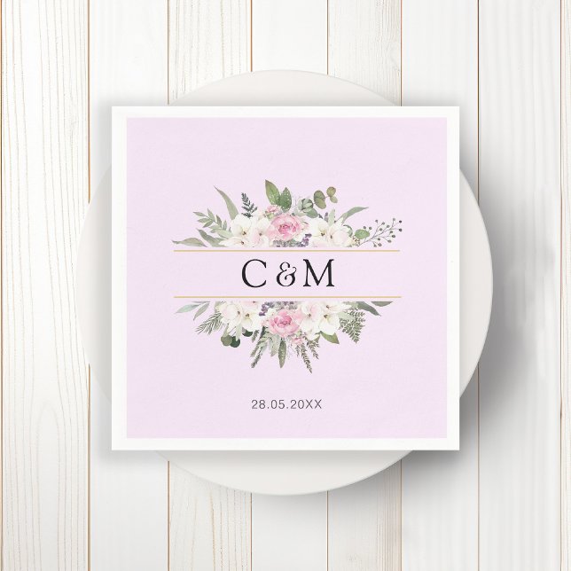 Elegant Boho Floral    Napkins (Creator Uploaded)