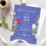 Elegant Boho Lavender Floral Retirement Party Invitation