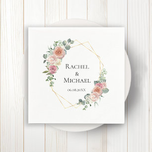 Elegant Boho Pastel Napkins