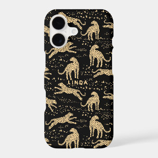 Elegant Bold & Luxury Cheetah Animal Printed iPhone 17 Case