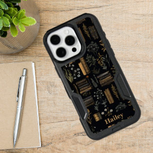 Elegant Book Design - Dark Academia - Vintage Book iPhone 16 Pro Max Case