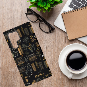 Elegant Book Design - Dark Academia - Vintage Book Samsung Galaxy S22 Ultra Case
