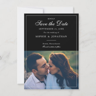 Elegant Border Save the Date